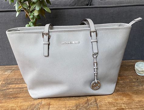 michael kors steel grey purse|Michael Kors close out totes.